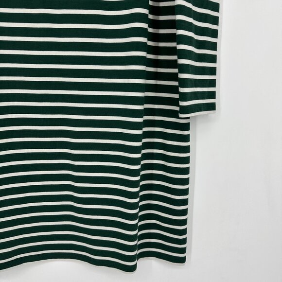 Boden Green and White Striped Dress - Picture 4 of 8